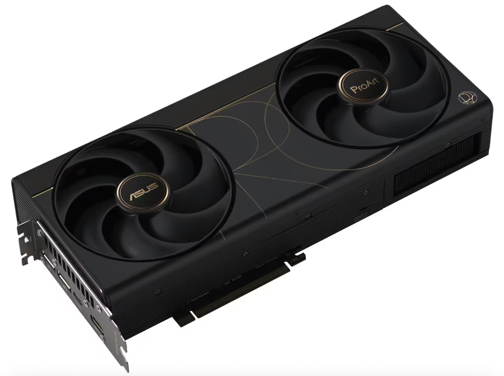 华硕ProArt RTX 5090显卡亮相 2.5槽SFF规格+液态金属散热赋能专业工作站